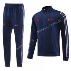 2023-24 Nike Royal Blue  Soccer Jacket Uniform -LH