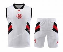2023-24 Flamengo White  Thailand Vest Uniform-418
