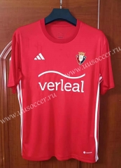 2023-24 King's Cup Club Atlético Osasuna Home Red Thailand Soccer Jersey AAA-7T