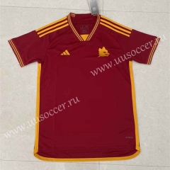 （s-4xl）2023-24 AS Roma Home Red Thailand Soccer Jersey AAA-818
