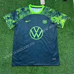 (s-4xl)2023-24 VfL Wolfsburg Away  Green Thailand Soccer Jersey AAA-1288