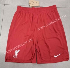 2023-24 Liverpool Home Red Thailand Soccer Shorts-2886