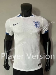 Player version 2023-24  England Home  White Thailand Soccer Jersey AAA-4691