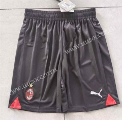 2023-24  AC Milan Home Black Thailand Soccer Shorts-2886