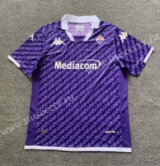 2023-24 Version Fiorentina Home Purple  Thailand Soccer Jersey AAA-512