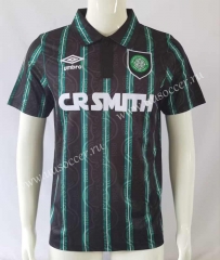 92-93 Retro version  Celtic Away Black  Thailand Soccer  Jersey-503