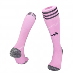 2023-24 Inter Miami CF Home Pink  Thailand  Soccer Socks