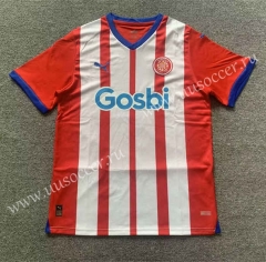 2023-24 Girona FC Home Red&White Thailand Soccer Jersey AAA-512