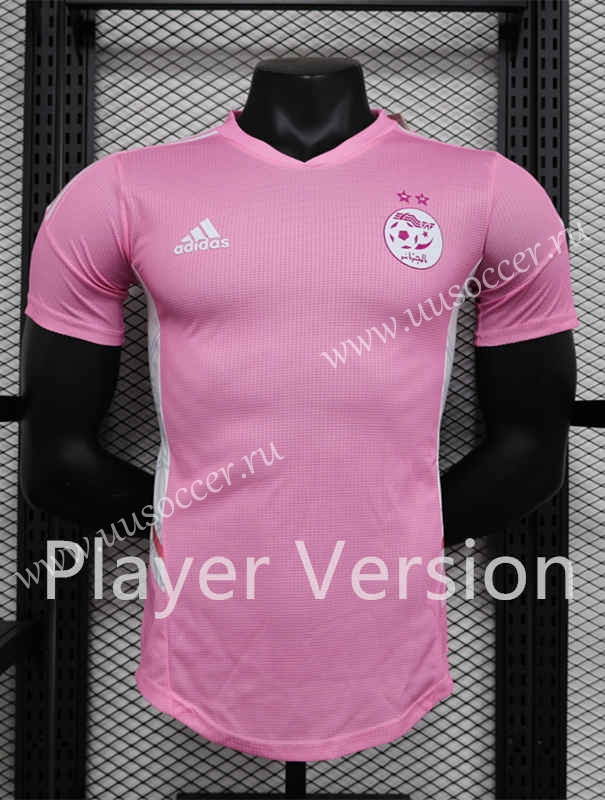 US$ 16.00 - 23-24 Algeria Pink Special Edition Player Version Soccer Jersey  - m.