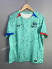 2023-24 Barcelona Away Green  Thailand Soccer Jersey AAA-422