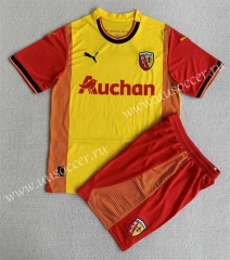 2023-24 RC Lens Home Red&Yellow Soccer Uniform AAA-AY