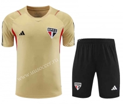 2023-24 São Paulo FC Khaki  Soccer uniform-418