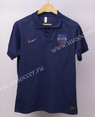 2023-24 Barcelona Royal Blue Thailand Polo Shirts-2044