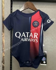 2023-24 PSG Home Blue Baby Soccer Uniform