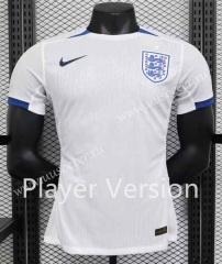 Player version 2023-24  England Home  White Thailand Soccer Jersey AAA-888