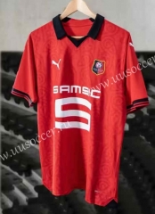 2023-24 Stade Rennais Home Red Thailand Soccer jersey AAA-512