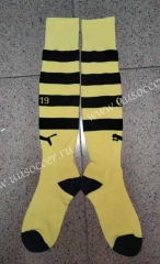 2023-24 Borussia Dortmund Home Yellow Thailand Kids/Youth Soccer Socks