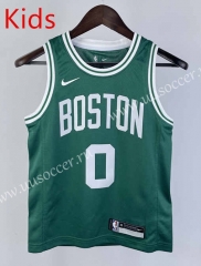 Boston Celtics Green #0 kids NBA Uniform-311