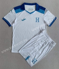 2023-24 Honduras Home White Soccer Uniform-AY