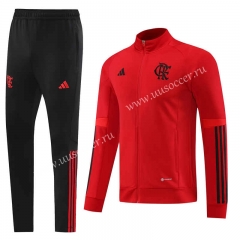 2023-24 Flamengo Red Thailand Soccer Jacket Uniform-LH