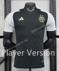 Player version 2023-24 Algeria Black Thailand Training Soccer Jersey-888