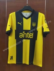 2023-24 CA Peñarol Home Yellow  Thailand Soccer Jersey AAA-7T