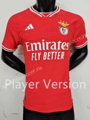 Player version 2023-24  Benfica Home Red Thailand Soccer Jersey AAA-9926