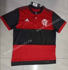 Retro version 2017-18 Flamengo Home Red&Black  Thailand Soccer Jersey AAA-817