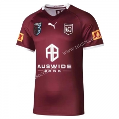 (s-5xl)2023 Maroons Red Rugby Jersey