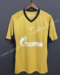 2023-24 Zenit Saint Petersburg 2nd Away Yellow Thailand Soccer Jersey AAA-9171
