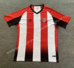 2023-24  Brentford Home Red&White Thailand Soccer Jersey AAA-512