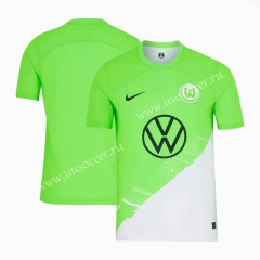 2023-24 VfL Wolfsburg Home Green Thailand Soccer Jersey AAA-512