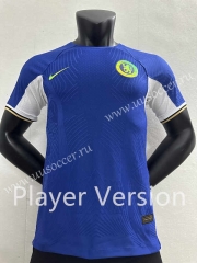 (without ads)Player version  2023-24 Chelsea Home Blue  Thailand Soccer Jersey AAA-2016