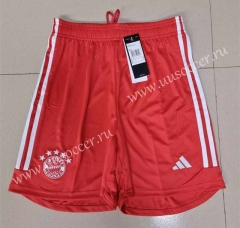 2023-24 Bayern München Home Red Thailand Soccer Shorts-2886