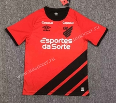 （With ads）2023-24 Atlético Paranaense Red Thailand Soccer Jersey-417