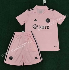 2023-24 Inter Miami CF Away Pink Soccer Uniform-3454