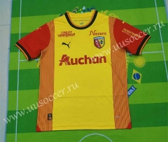 2023-24  RC Lens Home Yellow Thailand Soccer Jersey AAA-6032