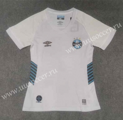 2023-24 Grêmio FBPA Away  White Thailand Female Soccer Jersey AAA-GB