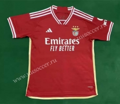 （s-4xl）2023-24  Correct Version Benfica Home Red Thailand Soccer Jersey AAA-0009