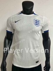 Player version 2023-24  England Home  White Thailand Soccer Jersey AAA-1959