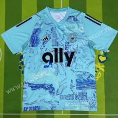 2023-24 Charlotte Blue Thailand Soccer Jersey AAA-416