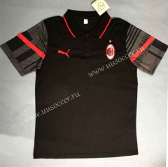 2023-24 AC Milan  Black Thailand Polo Shirts-2044
