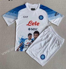 2023-24 Napoli  White Soccer Uniform-AY
