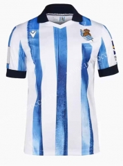 2023-24 Real Sociedad Home Blue&White Thailand Soccer Jersey AAA-512