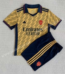 2023-24 Concept version Arsenal Yellow  Soccer Uniform-AY