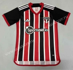 （s-4xl）2023-24 Sao Paulo Home Red  Thailand Soccer Jersey AAA-908