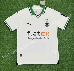 (s-4xl)2023-24 Borussia Mönchengladbach Home  White Thailand Soccer Jersey AAA-403