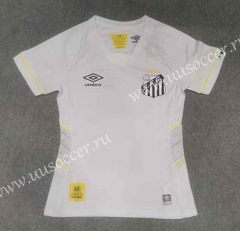 2023-24 Santos FC Home White Thailand Female Soccer Jersey AAA-c2045