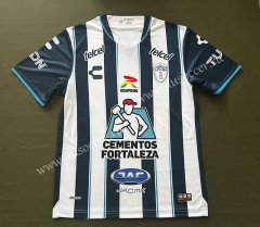 2023-24  CF Pachuca Home Blue White Thailand Soccer Jersey AAA