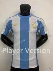 Player Version 23-24  Argentina White&Blue Thailand Soccer Jersey AAA-9926